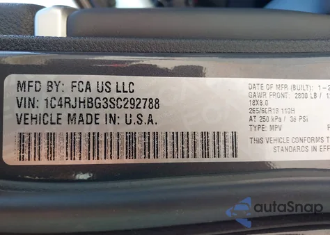 2025 Jeep Grand Cherokee Limited 4X4 from USA, damaged, VIN 1C4RJHBG3SC292788